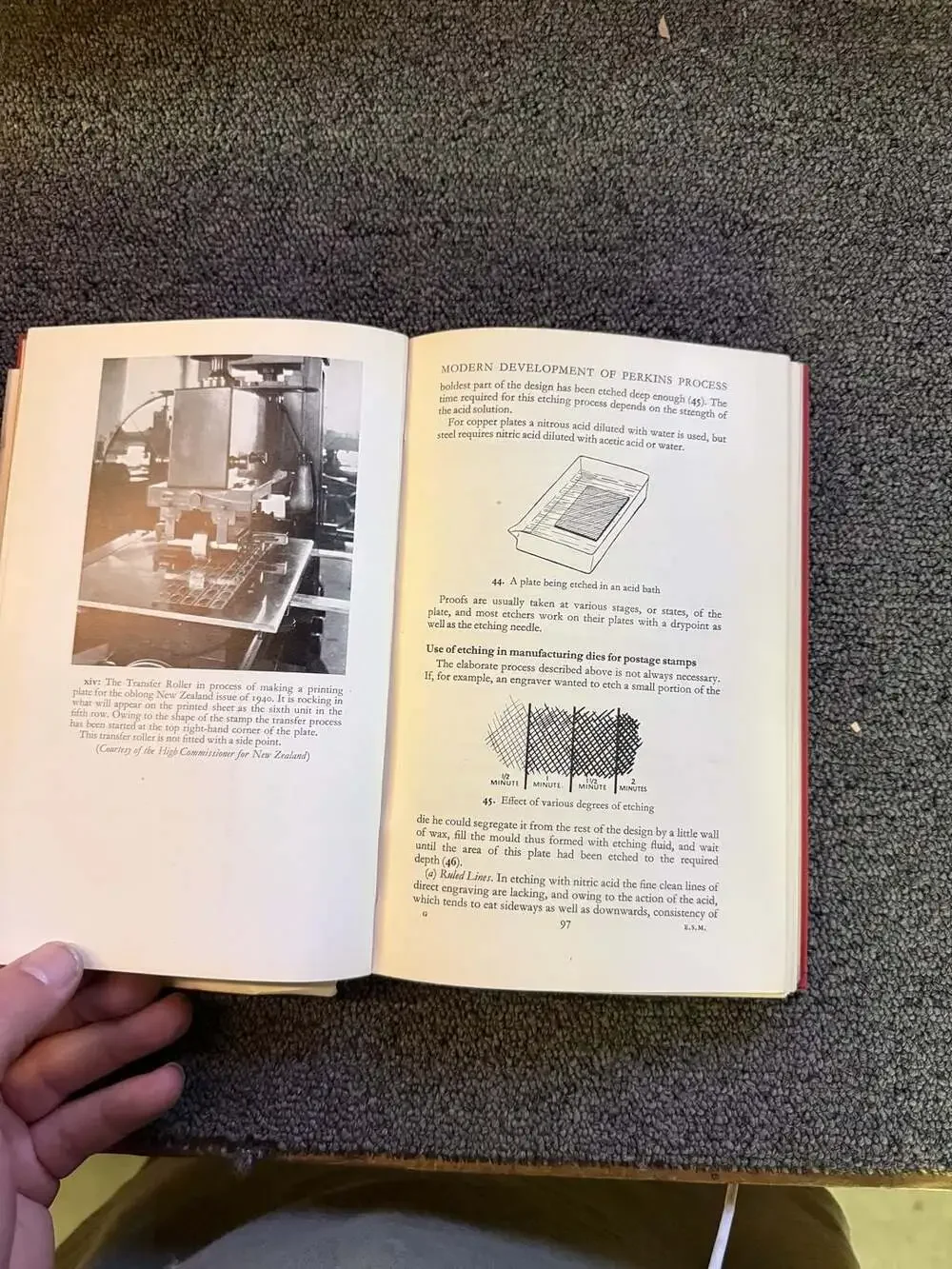 Postage Stamps in the Making by John Easton, Faber & Faber Hardcover